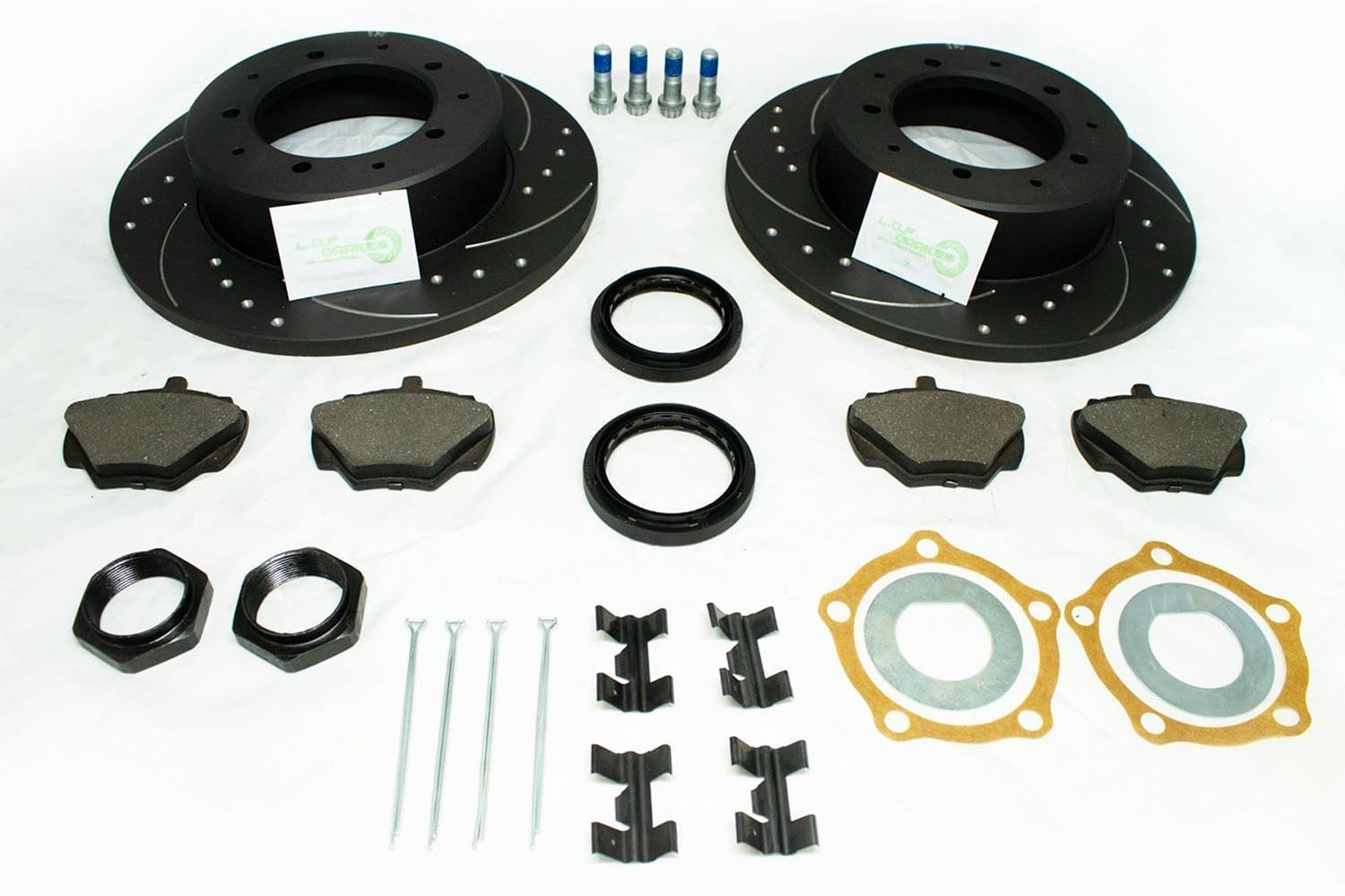 LOF Clutches POWERspec Brake Kit Defender 90 Rear Axle (MY1994-2016)