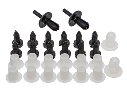 Defender door trim clips