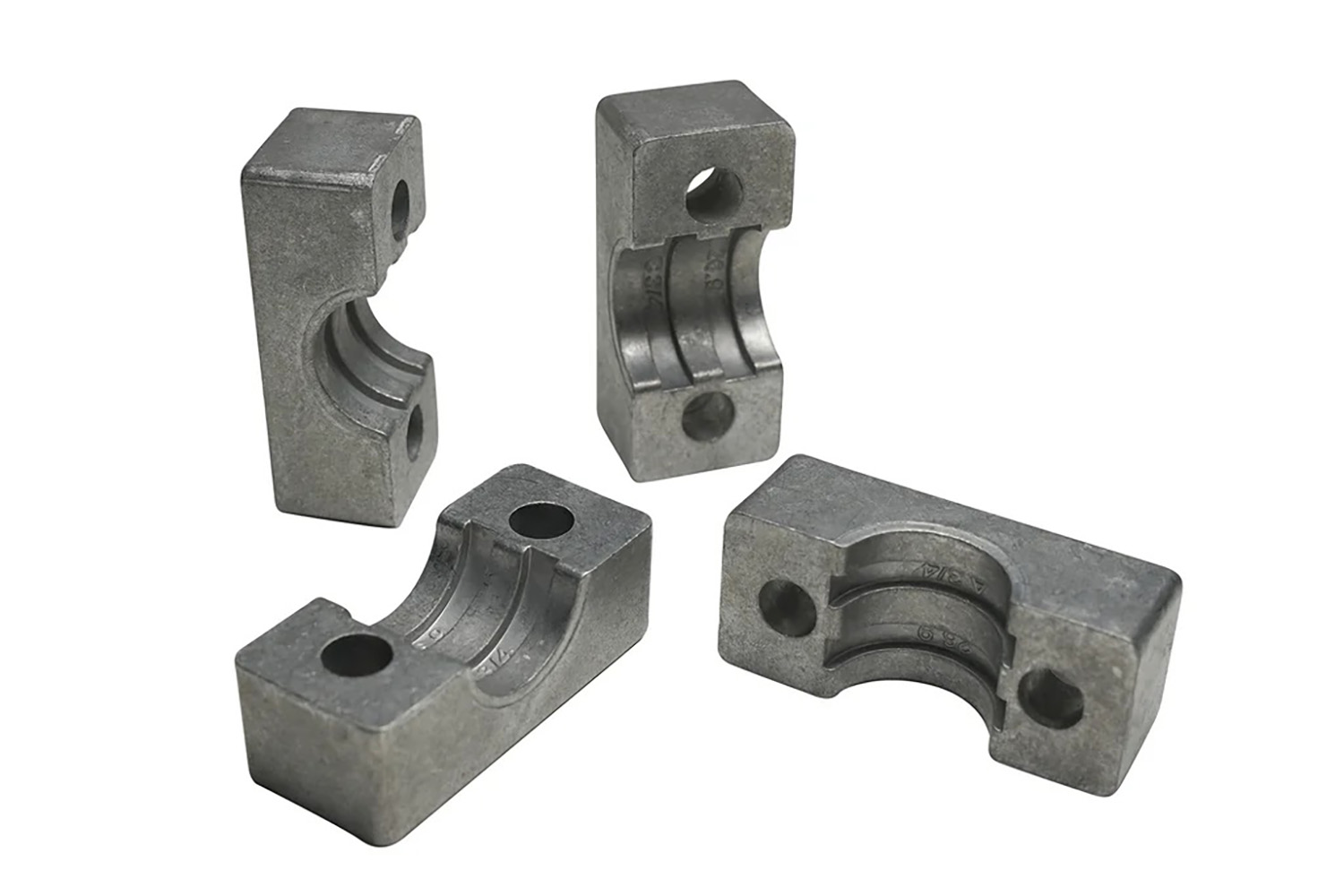 Bracket for aluminium box, round