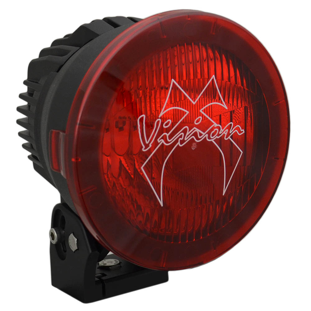 Vision X Aufsatzfilter für Cannon 6.7 Zoll Scheinwerfer, Euro rot