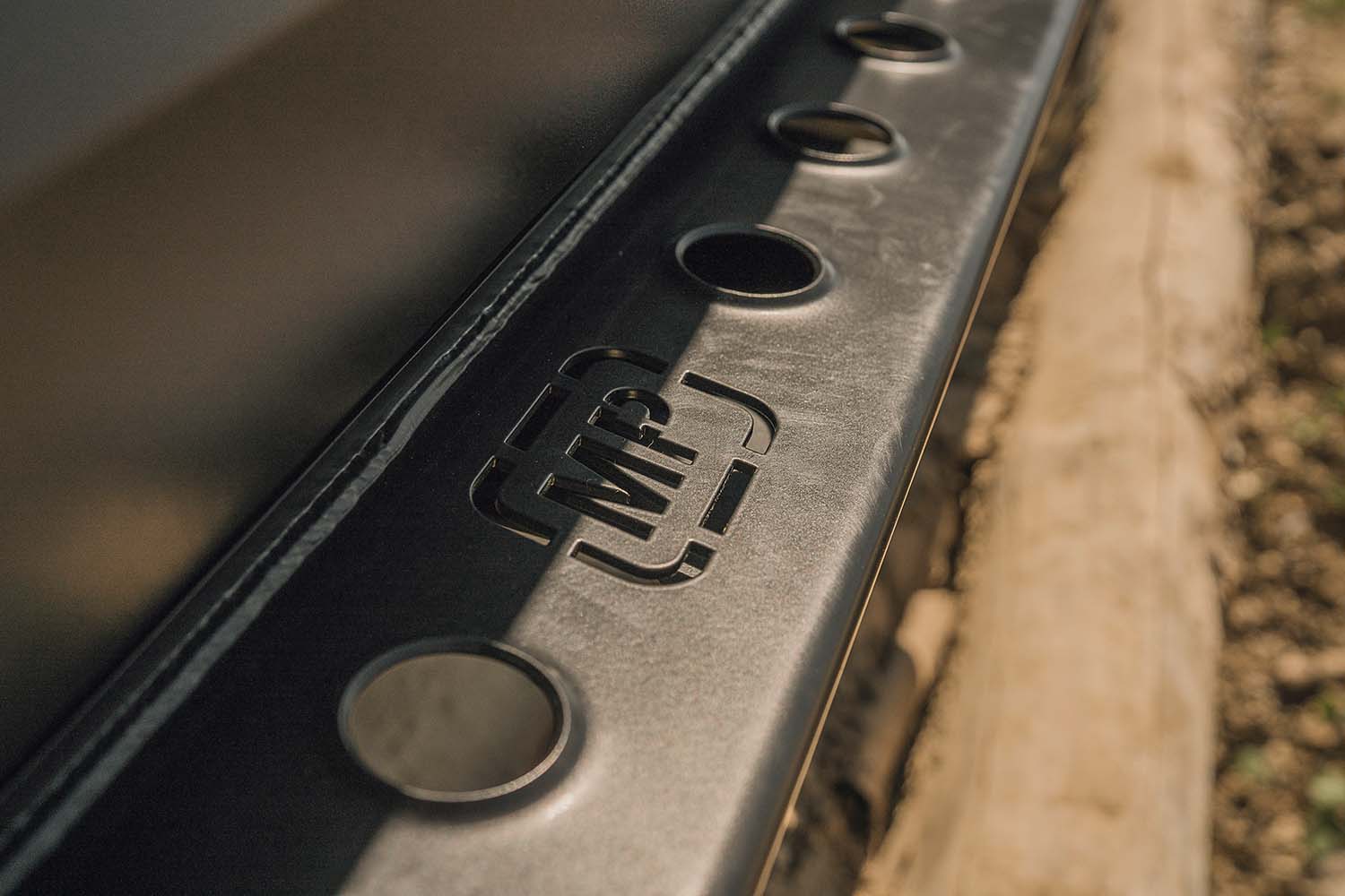 Step, perforated, for New Defender 110 and 130