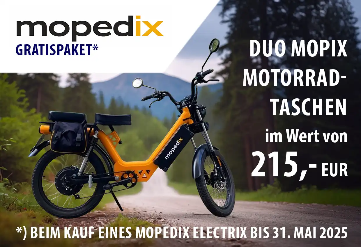Mopedix Gratispaket Motorradtaschen