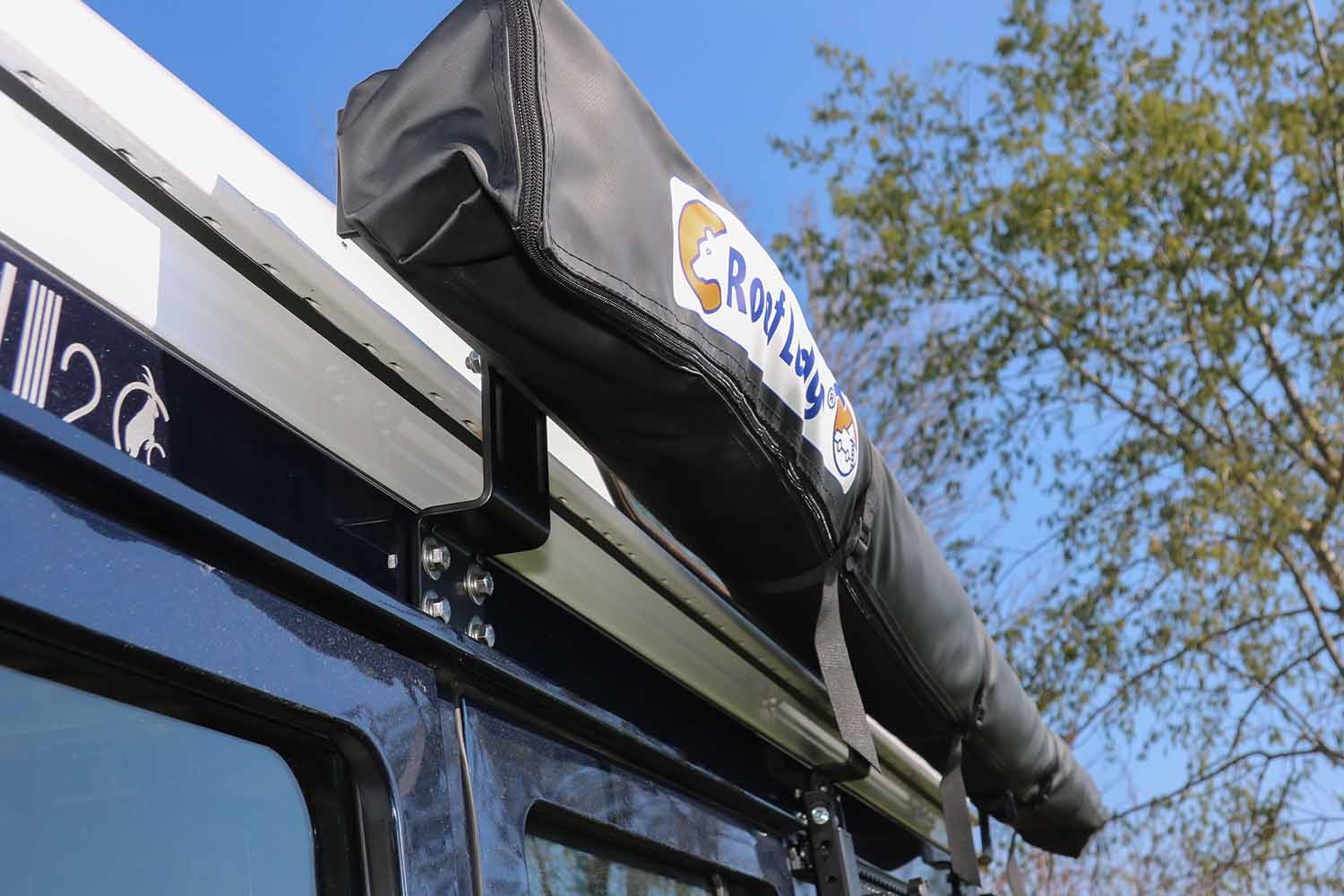 Anwendungsbeispiel, Halter für Markise