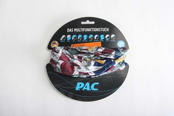 Multifunctional cloth from PAC
