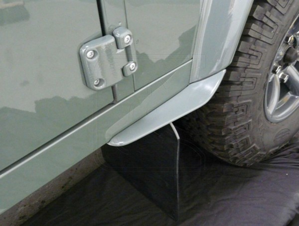 Front rear dirt d fender mud guard arch set textured Fits Land Rover Defender 90 