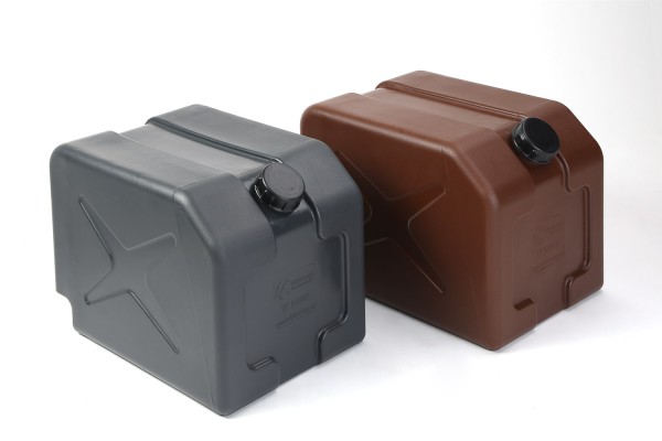 40 l water canister in grey or coyote brown