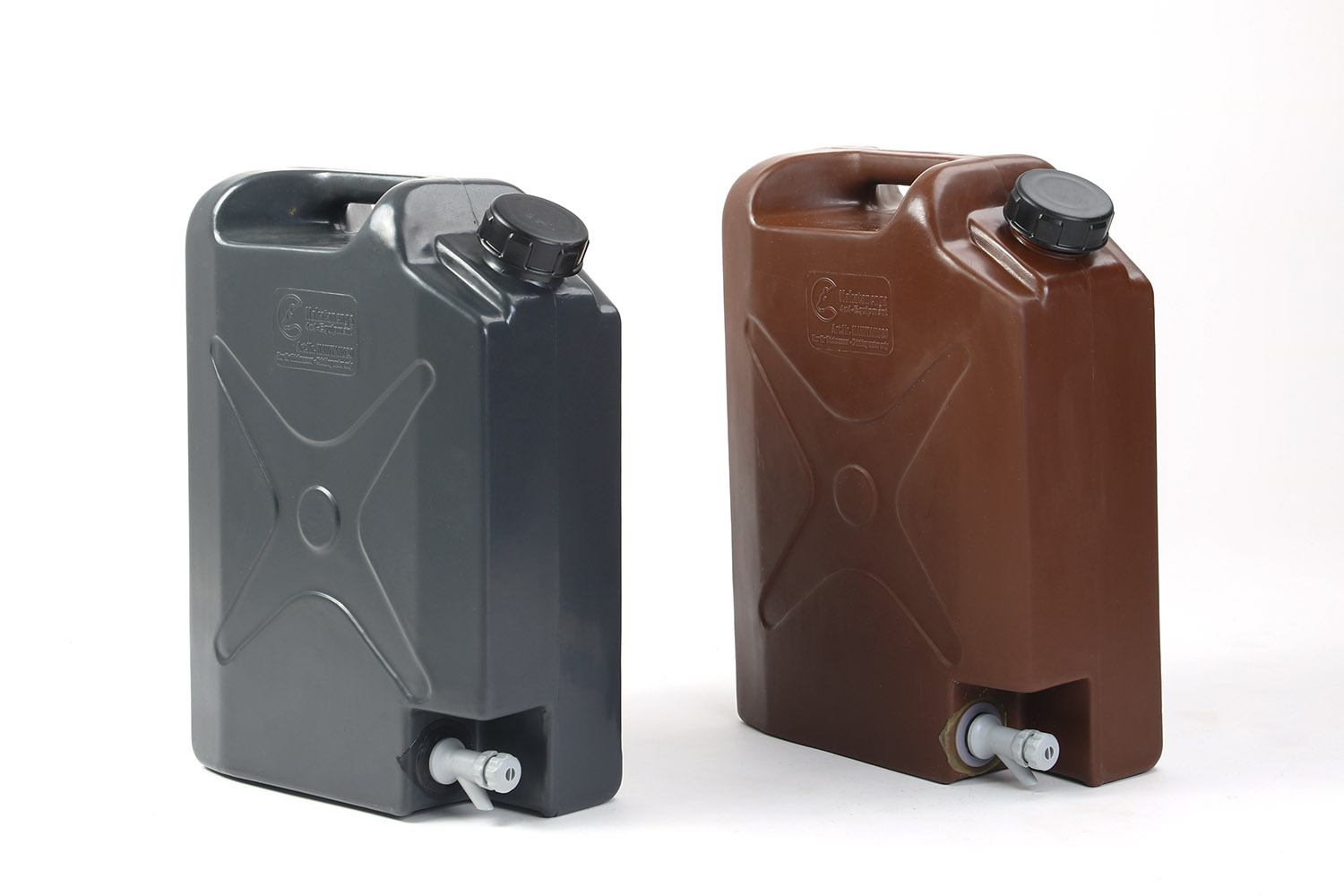 3x Wasserkanister ECO 20 Liter mit Rohr 3er Set Kanister Camping Wassertank  NEU