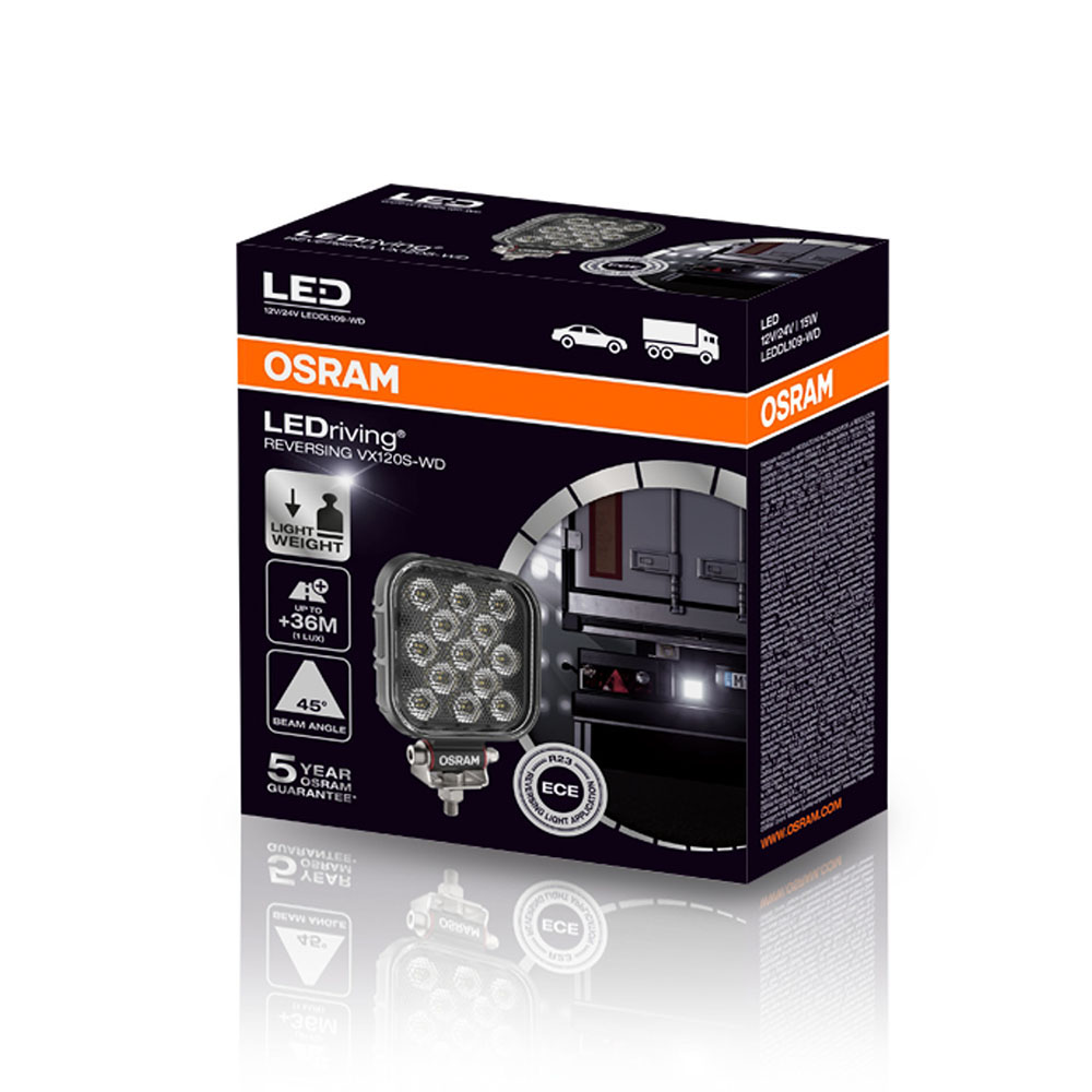 Osram LED FX120S-WD, Cube, Rückfahrscheinwerfer, 2 Varianten