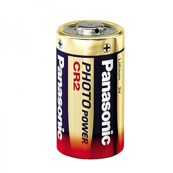 Panasonic CR2 Foto Batterie Lithium, 750 mAh, 3 V