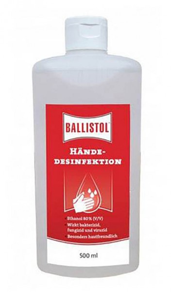 Ballistol hand disinfectant, blackout, prepper