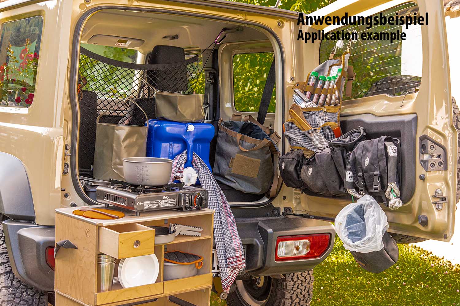 Mobile Camping Küchenbox, Caddy Tramper u.a., Outdoorküche, Zeltküche ,  Alubox