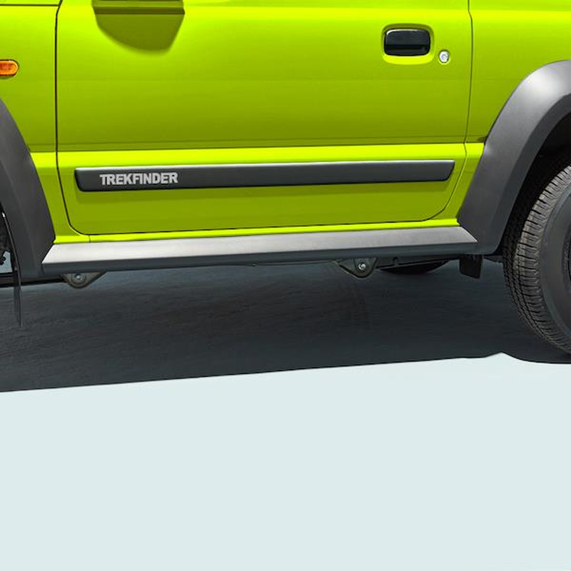 Suzuki Jimny Edelstahl Einstiegs Leisten Tür Schweller Zierleisten Abdeckung