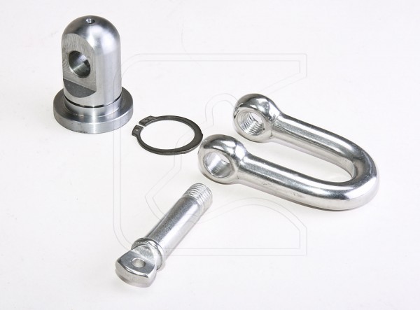 Stainless Steel Recovery Shackle, rotating