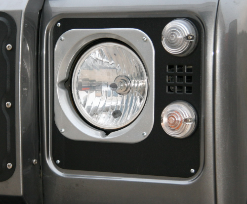 DIYUCAR 6 teile/satz Aluminiumlegierung Nebelscheinwerfer Hinten Schwanz  Lampe Protector Rahmen Trim Abdeckung Für NIVA Auto Dekoration (2 stücke  Frontscheinwerfer) : : Auto & Motorrad