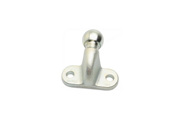 Ball head for trailer coupling