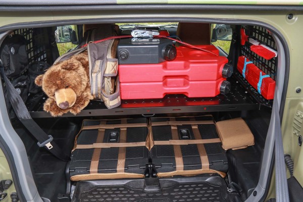 CargoBear for the interior, for Suzuki Jimny 2 GJ and HJ as of MY 2018