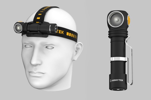 ARMYTEK WIZARD C2 MAGNET USB, torch, can also be used as a headlamp