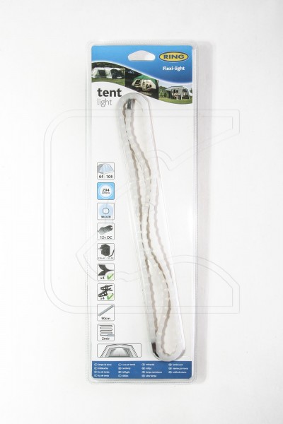 90 LED camping tent light with flexible strip, 294 lumens, length: 90cm
