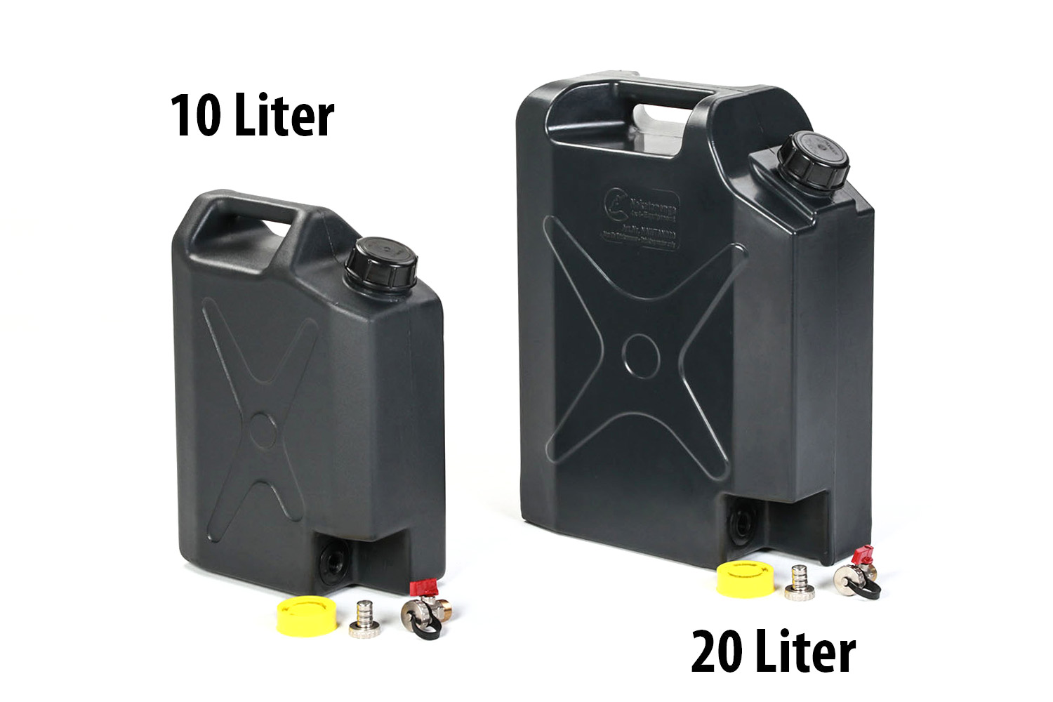 Kanister Trinkwasserkanister Wasserbehälter Kunststoff Wasserkanister mit Hahn 