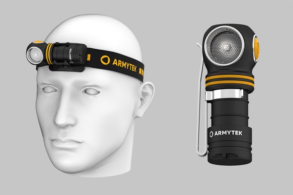 ARMYTEK ELF C1 MICRO USB, torch, can also be used as a headlamp, prepper, blackout
