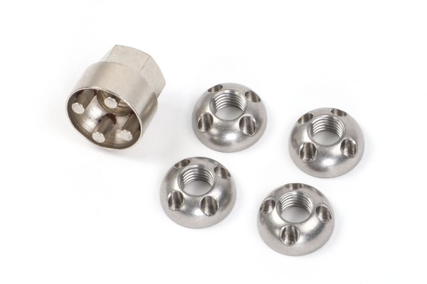 Locking nut set for winch and front bumper, M10