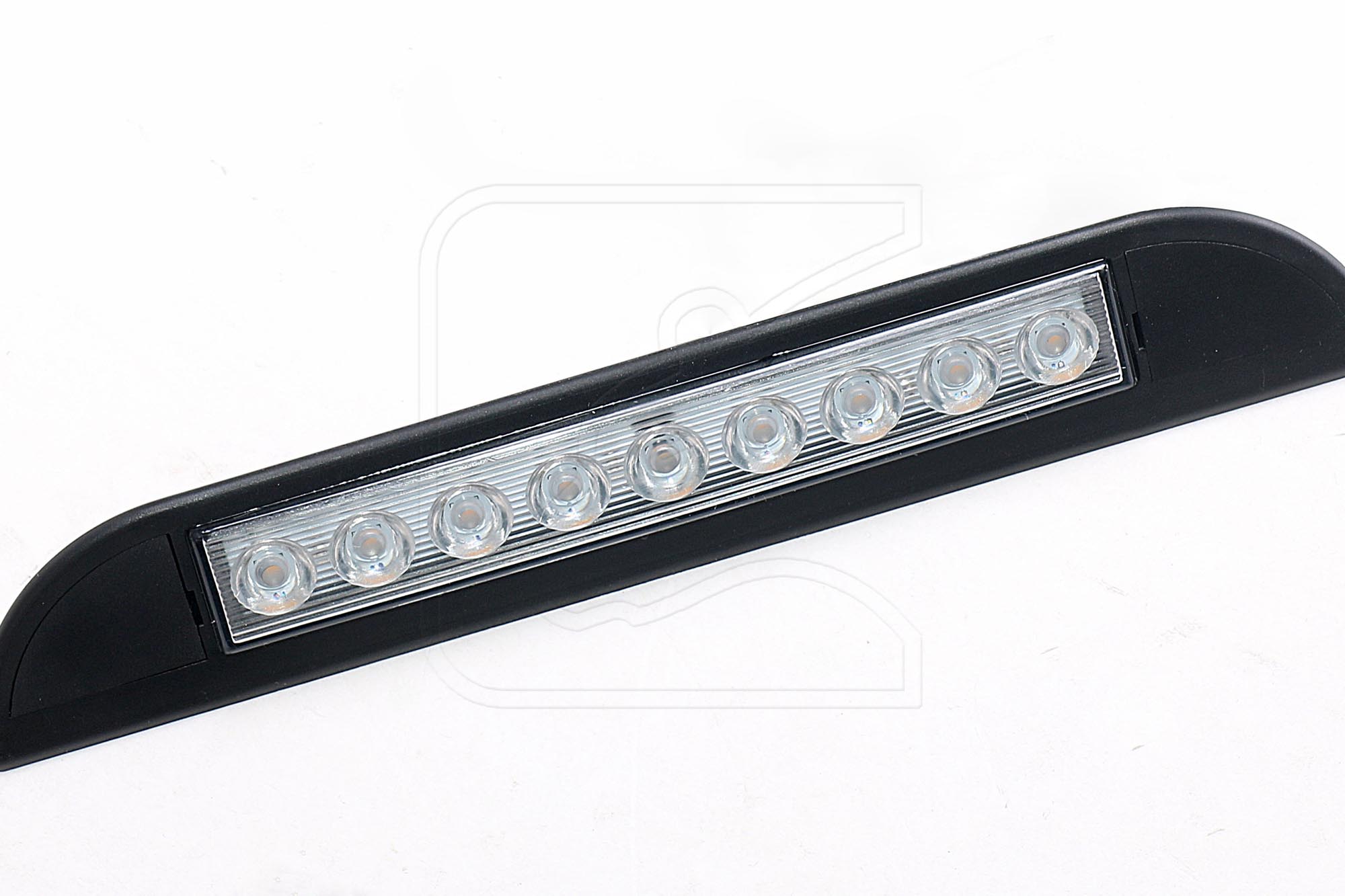 LED Autolamps LED Innenraumleuchte schwarz 24v, kaltes weißes