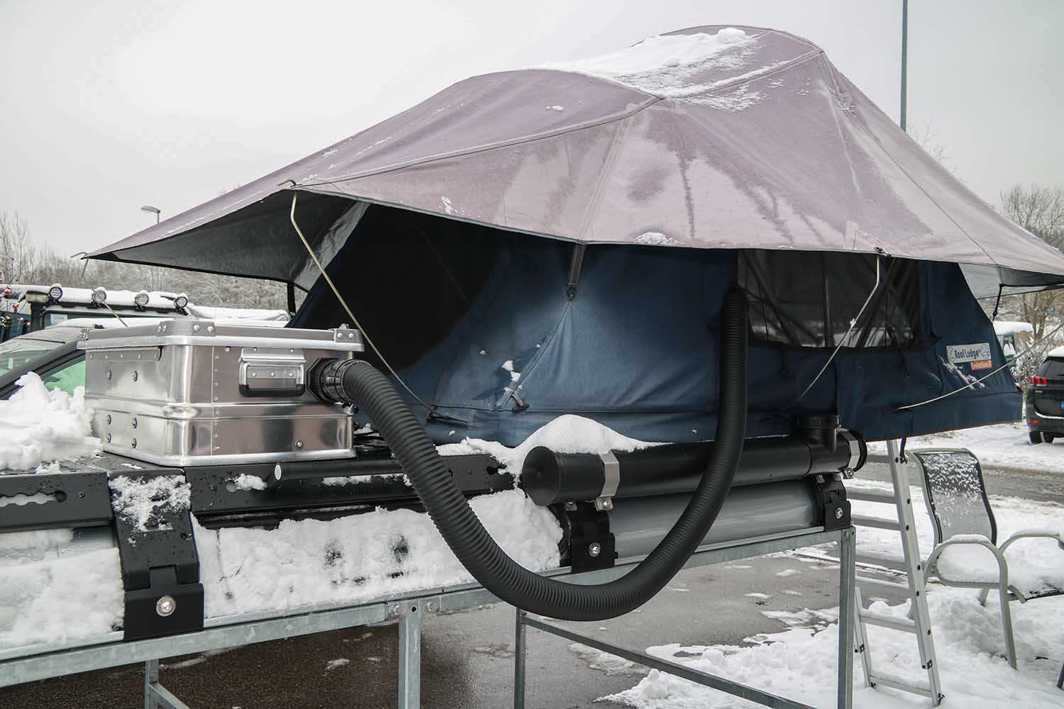 4x4tripping: Die portable Standheizung fürs Dachzelt, Zelt und Wohnwagen  oder Boot
