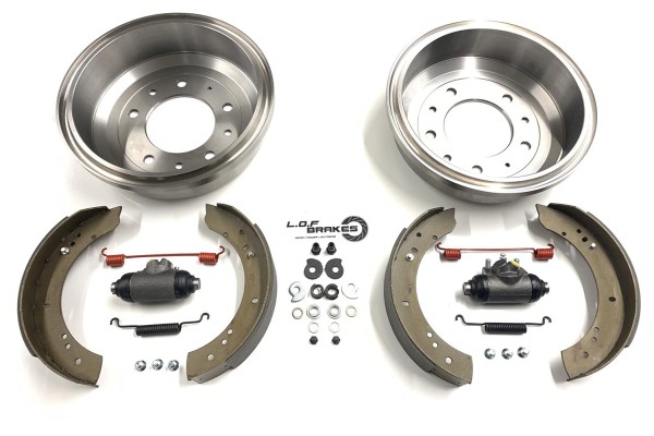 LOF Clutches POWERspec Brake Kit Series 2a&3 Rear Axle 11" (all up to MY1983)