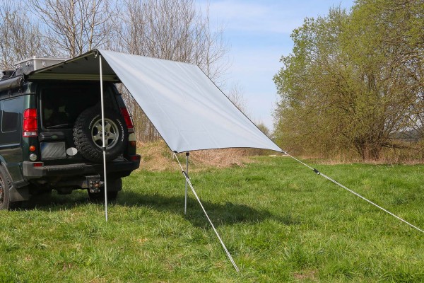Roof Lodge Evolution Front Extension Arc Shape for Car Awning