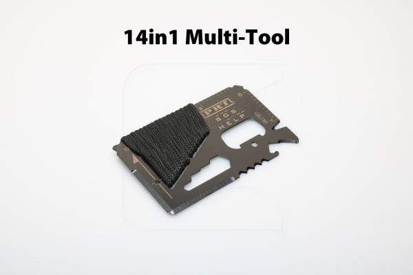 14in1 Multi-Tool, blackout, prepper