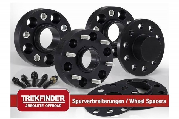 Wheel spacer TREKFINDER for JEEP® Wrangler JK, 60 mm per axle