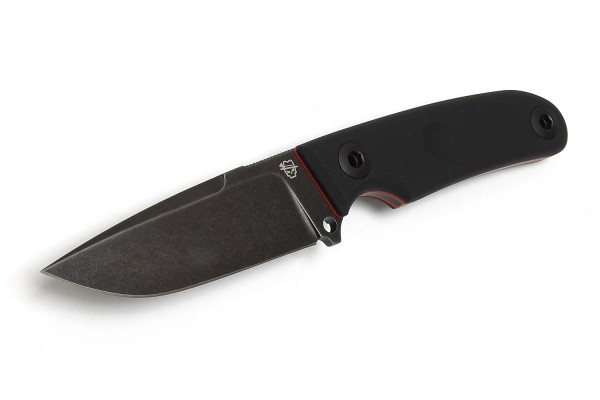 Imwoid Sepp - feststehendes Messer von Oberland Arms, schwarz, black out