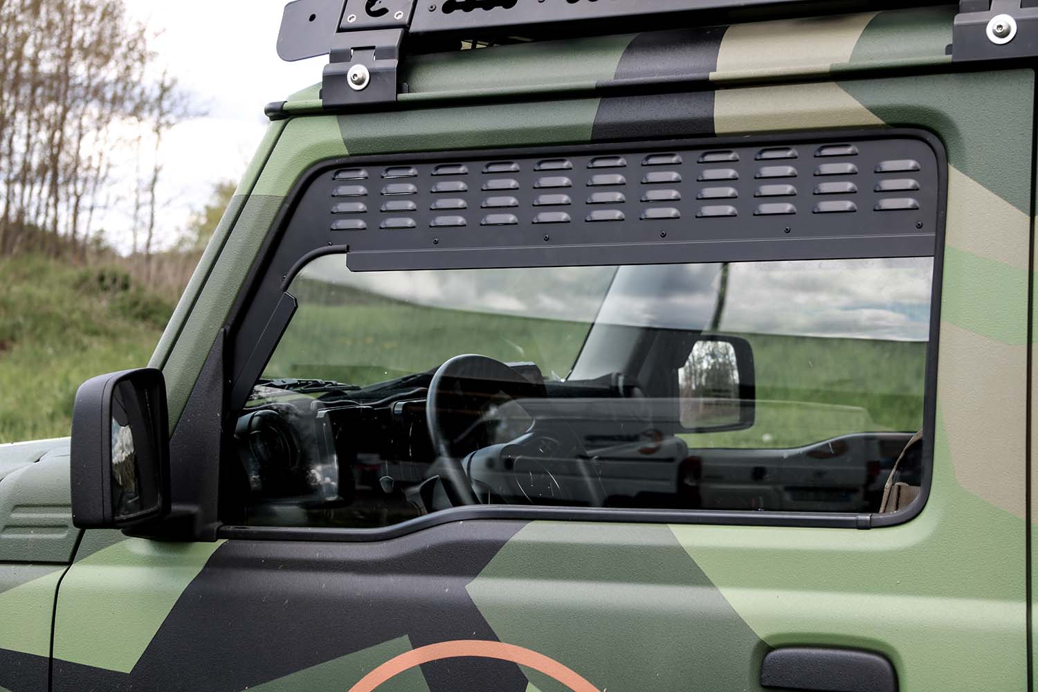 Auto-Seitenfenster-Kofferraumhalterung, Passend für Suzuki Jimny JB74  2019-2022 Zubehör: : Auto & Motorrad