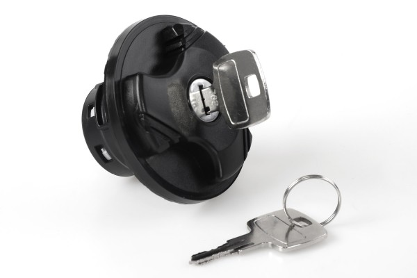 Fuel filler cap for Land Rover New Defender, lockable, incl. 2 keys