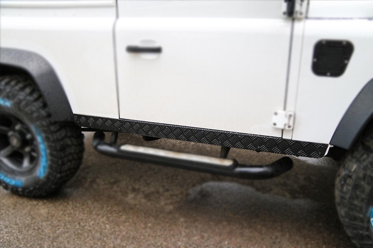 Land Rover Defender sill protectors - here!