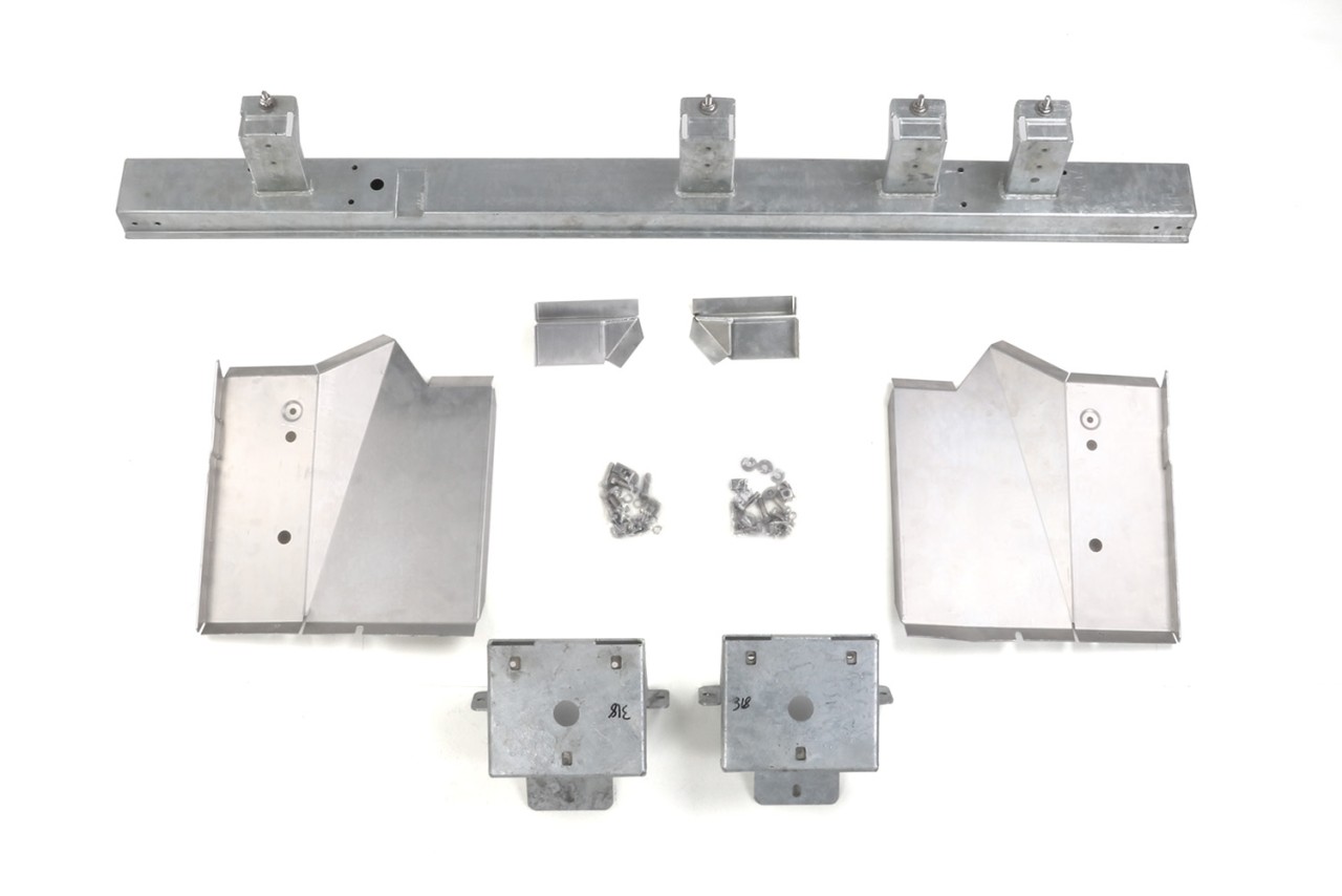 Defender Extended Seat Rails Stainless Steel - shop now!